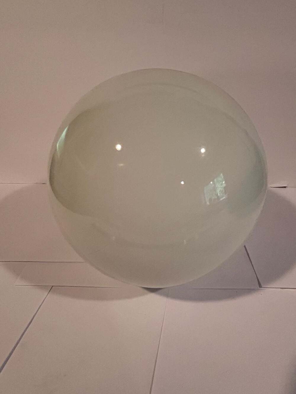 Mid Century Modern Glass Globe Light Fixture 7.5”